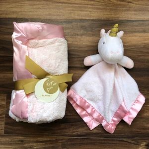 Unicorn Security Blanket & Blanket Set